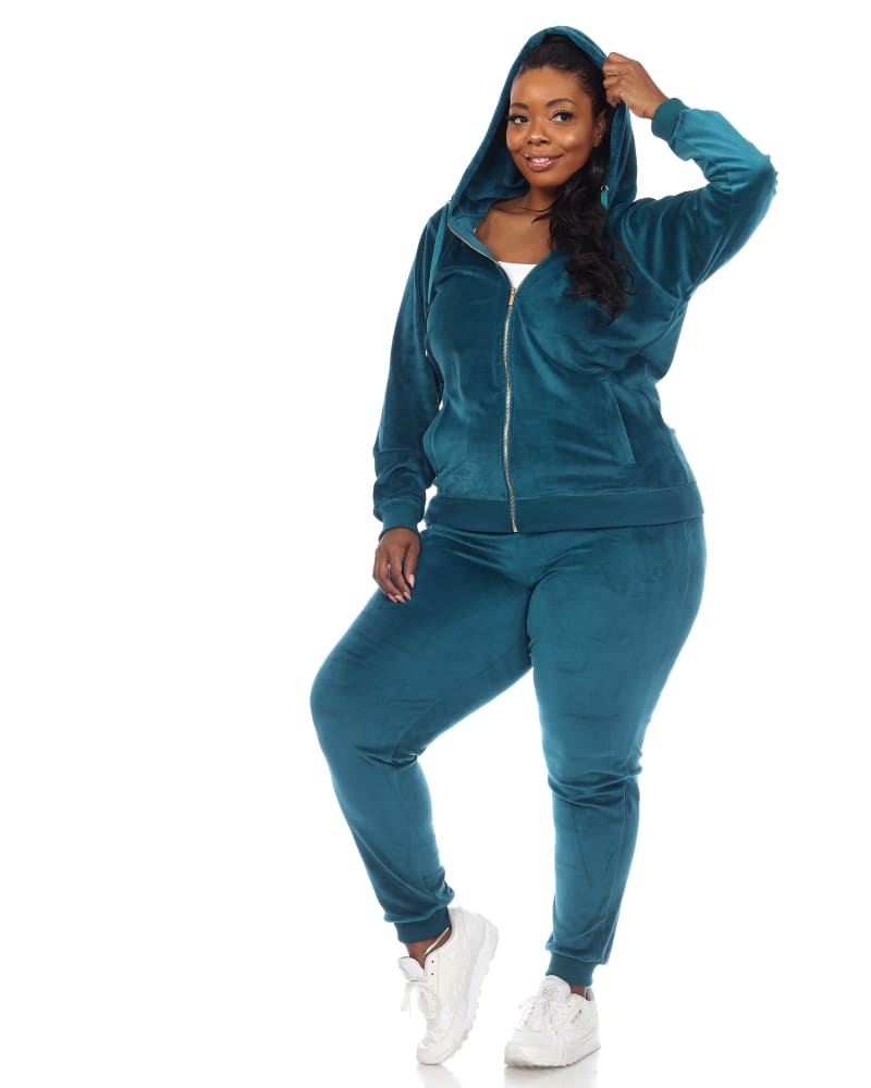 Conjunto de plush hotsell feminino plus size